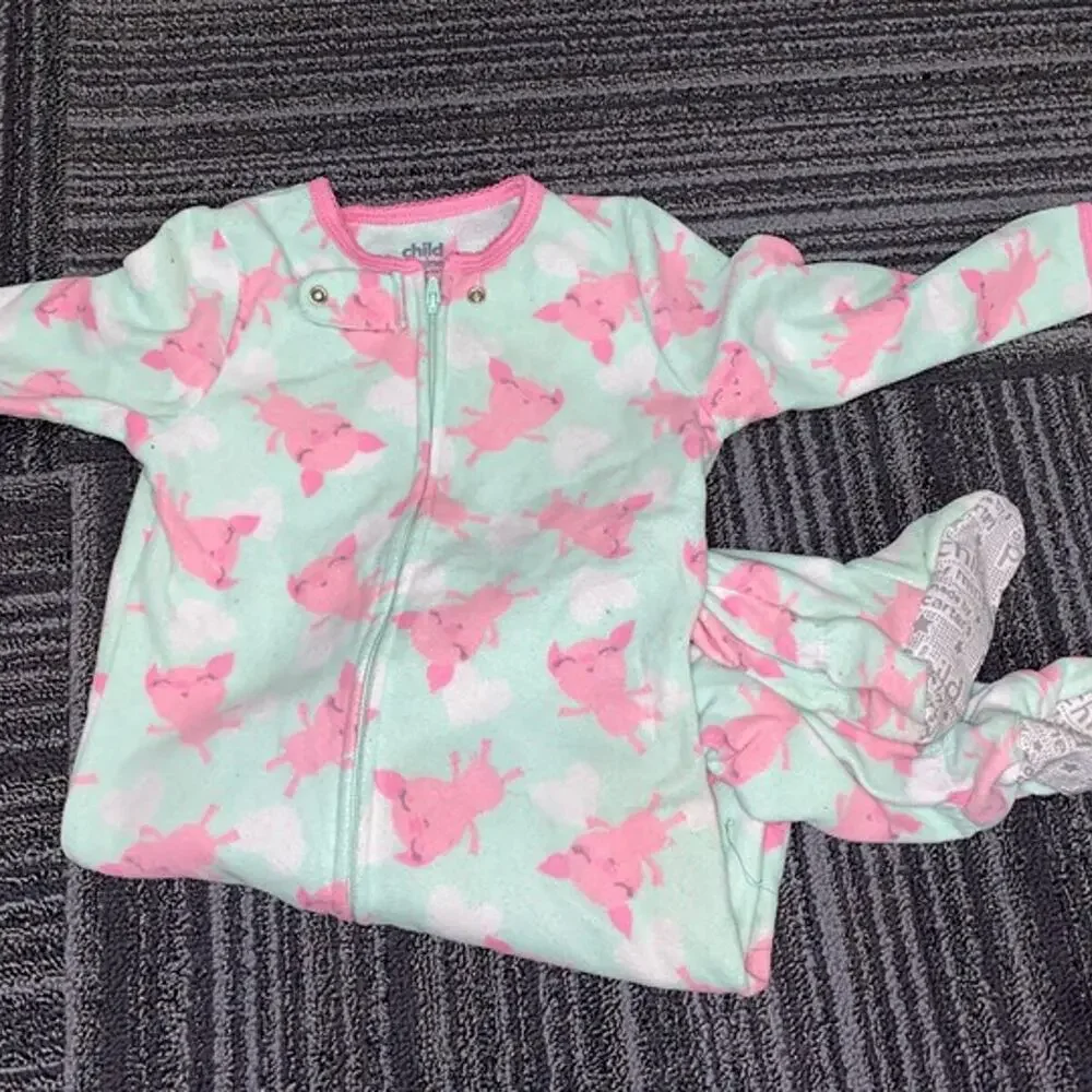 24 Month Baby Clothing Bundle | 5 Piece Pajamas, Bodysuit & Plaid Button-Up